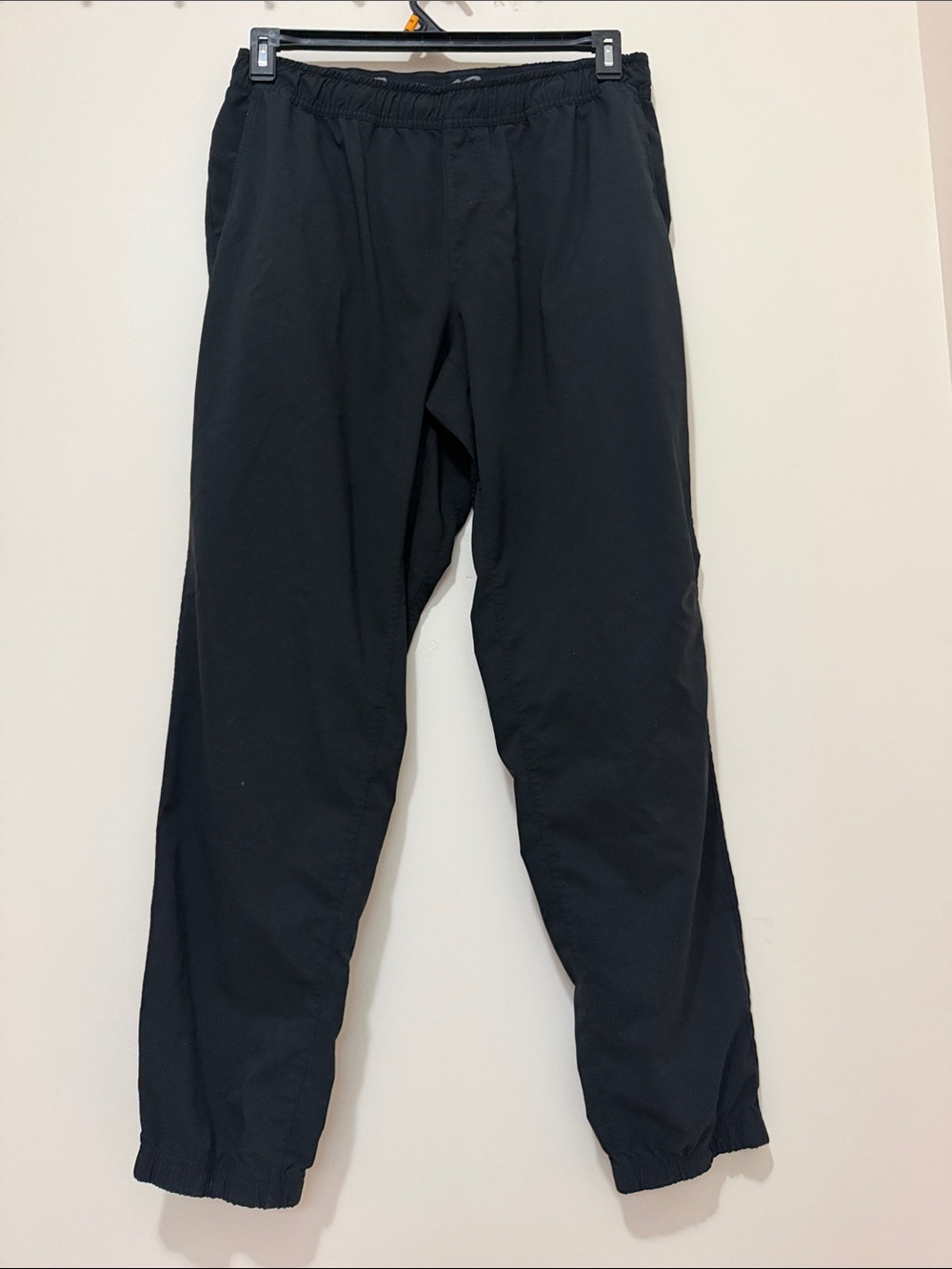 Eddie Bauer Black Men's Elastic-Waist Joggers